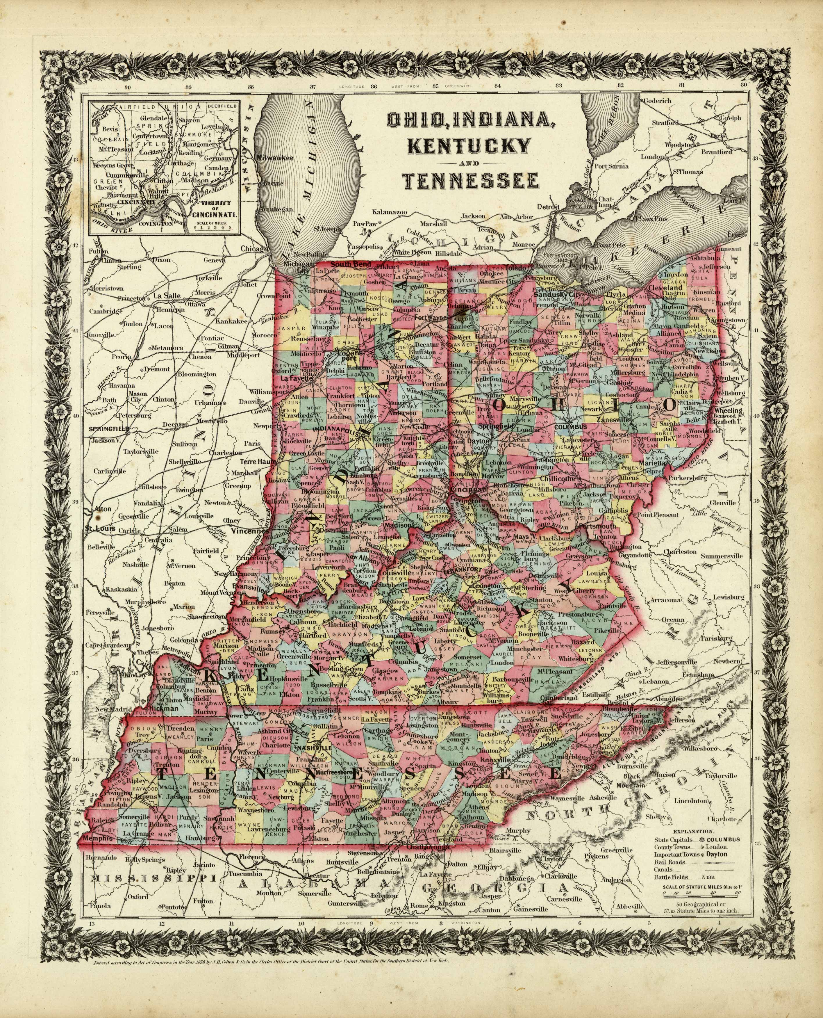 COLTON-1859-OHIO