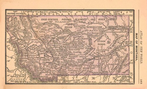 Vintage Antique Montana