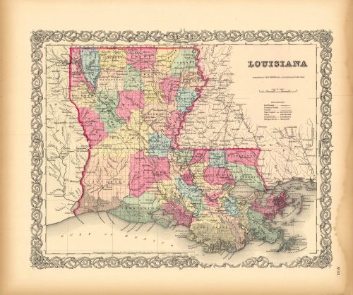 Vintage Antique Louisiana