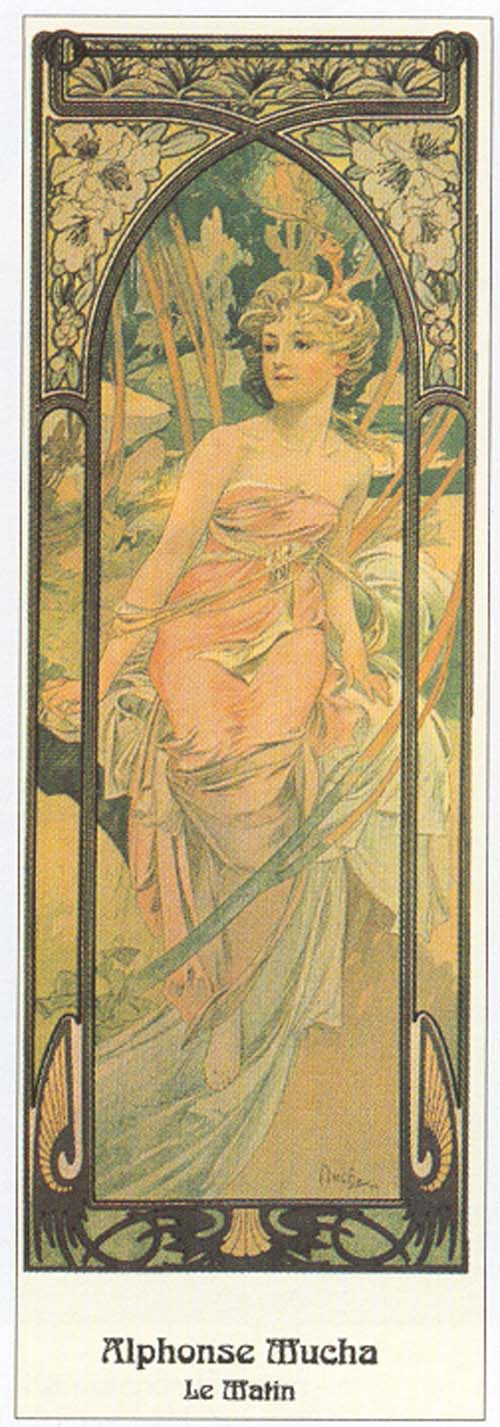 Alphonse Mucha - Le Matin