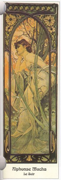 Alphonse Mucha - Le Soir