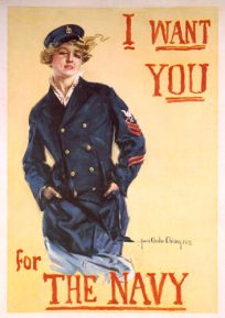I Want You For the Navy Promotion for Anyone Enlisting