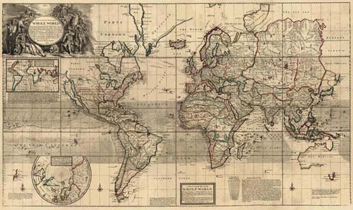 A New & Correct Map of the Whole World A New & Correct Map of the Whole World