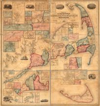 Map of the Counties of Barnstable