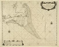Pascaert van Nieu Nederland van Hendrick Christiaens Eijland tot Staten Hoeck of Cabo Cod