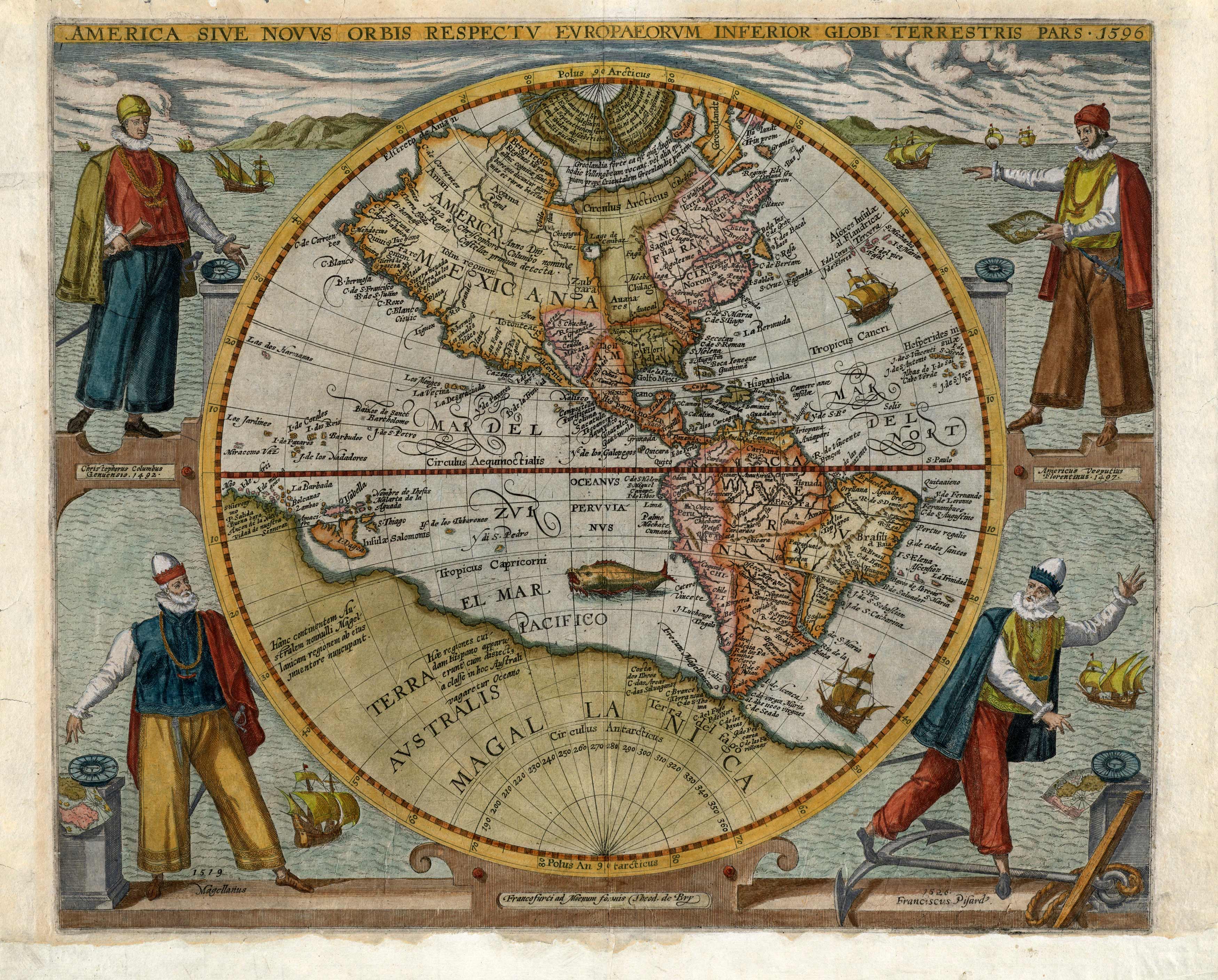 America Sive Novus Orbis Respectu Europaeorum Inferior Globi Terrestris Pars America Sive Novus Orbis Respectu Europaeorum Inferior Globi Terrestris Pars