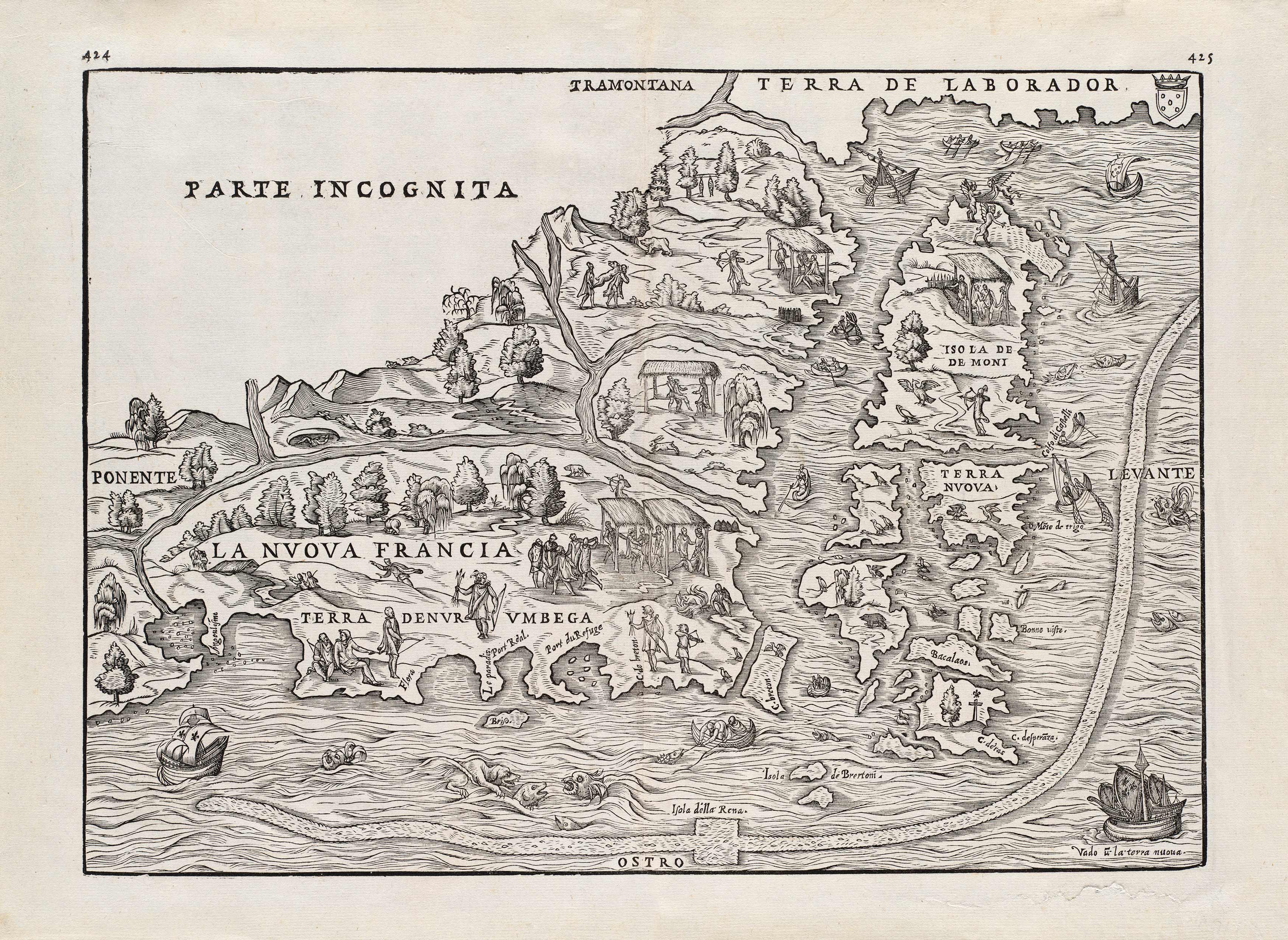 La Nuoua Francia (New France)