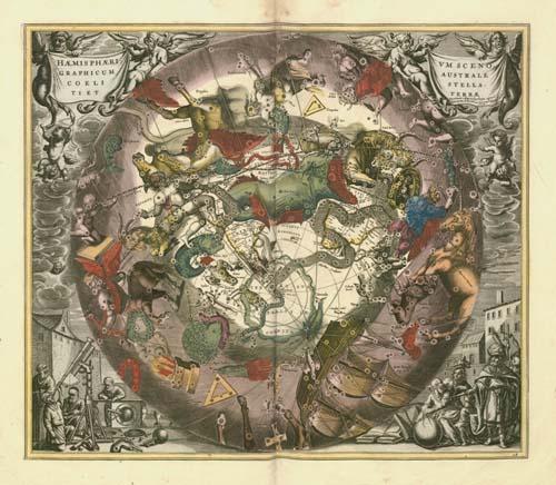 Haemishaerivm Scenographicum Australe Coeli Stellati et Terrae [The southern hemisphere of both the starry vault and the Earth Haemishaerivm Scenographicum Australe Coeli Stellati et Terrae [The southern hemisphere of both the starry vault and the Earth