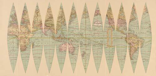 Rand McNally & Co.'s Twelve Inch Globe Map