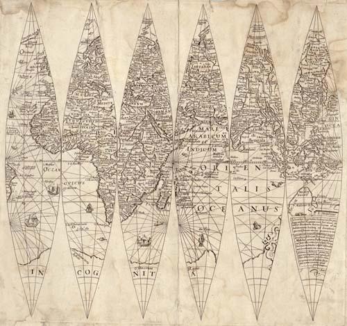 Terrestrial Globe Gores