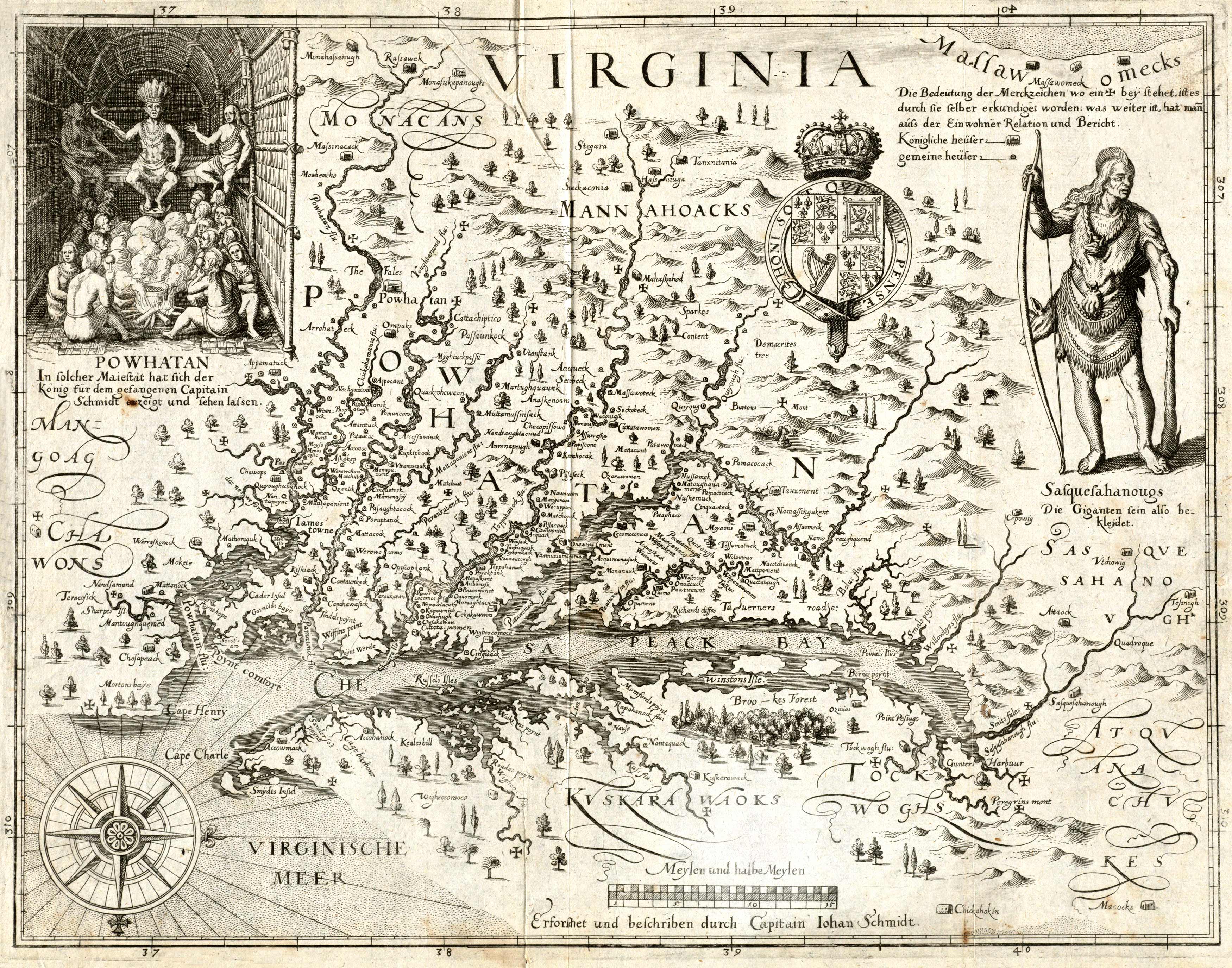 John Smith's Map of 1612 John Smith's Map of 1612