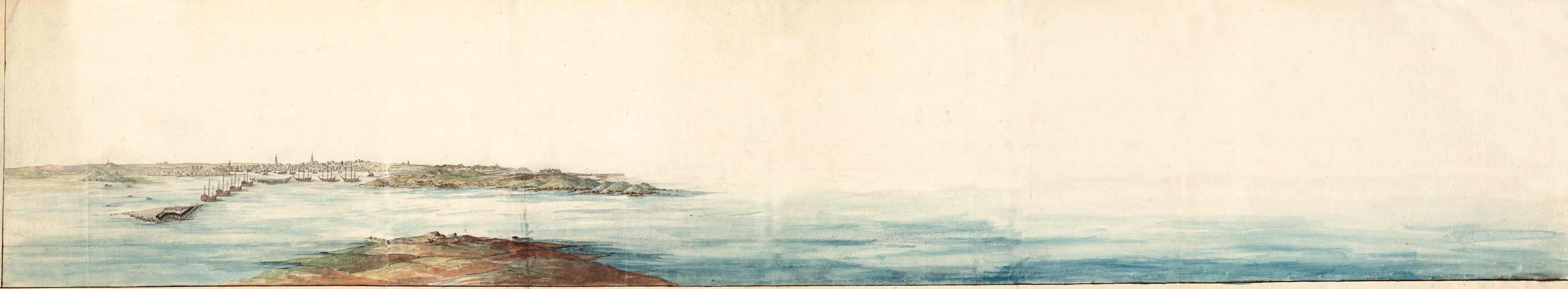 Panoramic view of Newport