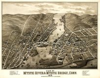 View of Mystic River & Mystic Bridge