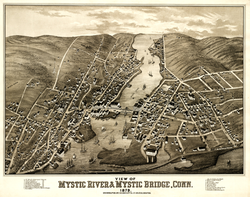 View of Mystic River & Mystic Bridge View of Mystic River & Mystic Bridge