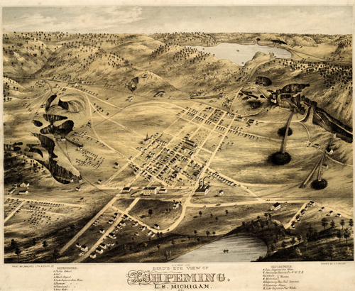 Bird's Eye View of Ishpeming Bird's Eye View of Ishpeming