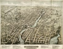 Bird's Eye View of Pawtucket & Central Falls