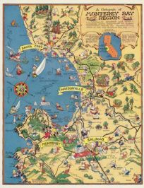 A Cartograph of Monterey Bay Region