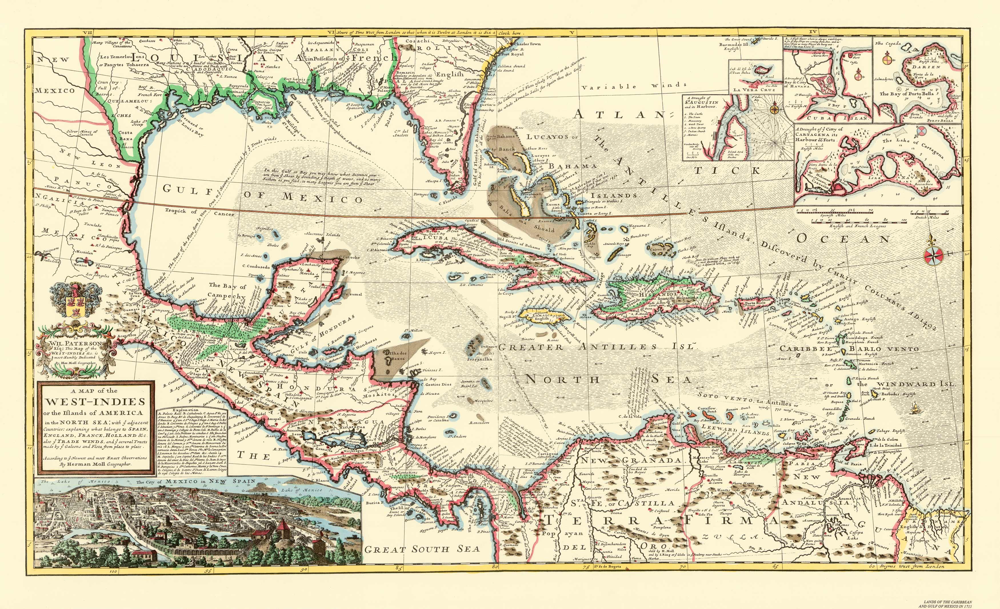 A Map of the West-Indies A Map of the West-Indies