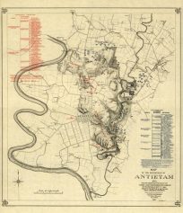 Map of the Battlefield of Antietam