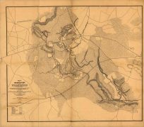 Map of the Battle Fields of the Wilderness