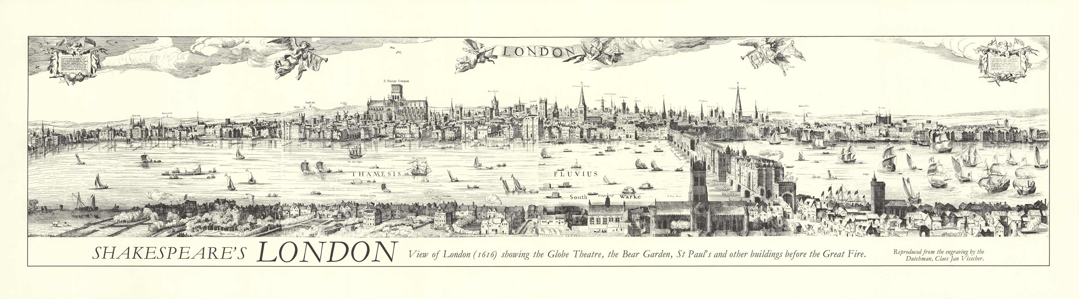Shakespeare's London - 1616 Shakespeare's London - 1616