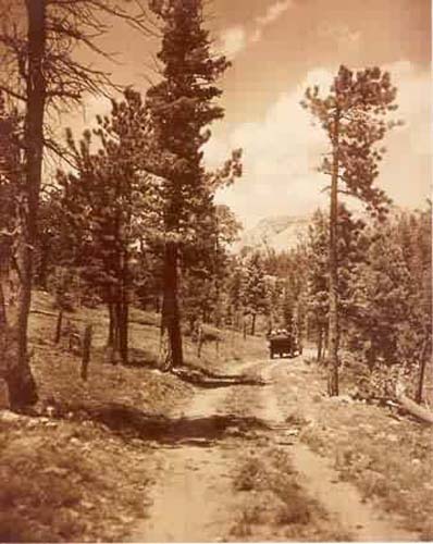 Near Allenspark on Peak to Peak Highway