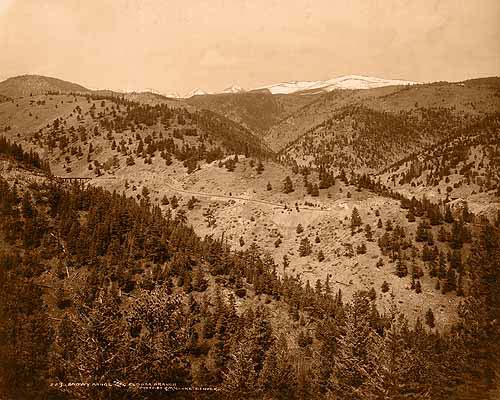 Snowy Range From Eldora Branch