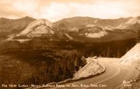 Far View Curve - Never Summer Range on Trail Ridge Road