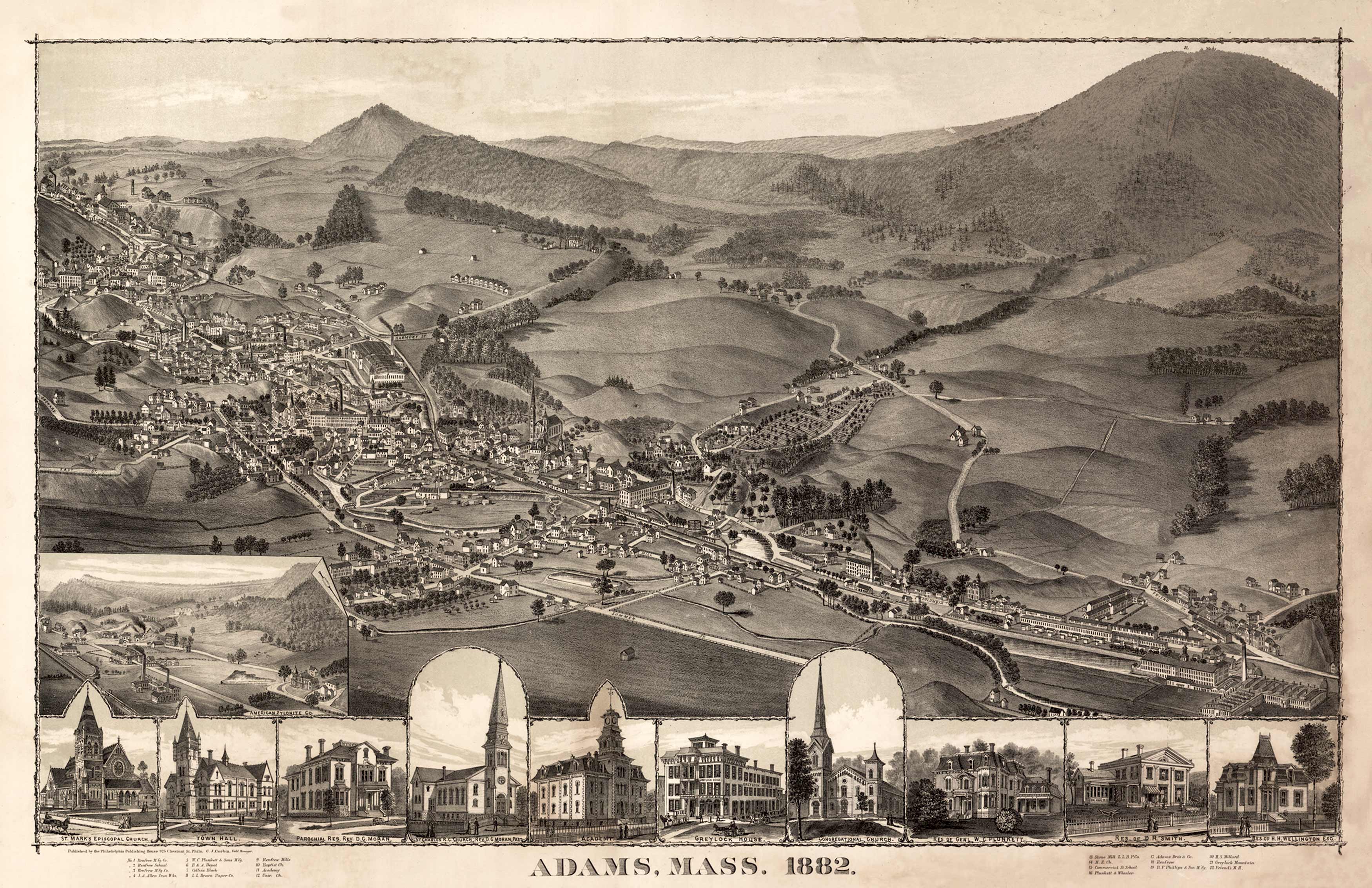 Bird's-eye View of Adams