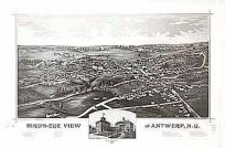 Bird's-eye View of Antwerp