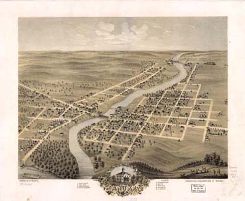 Bird's-eye View of Anoka