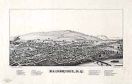 Bird's-eye View of Bainbridge Bird's-eye View of Bainbridge