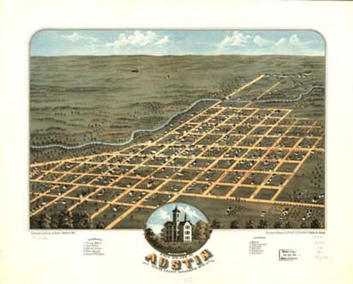 Bird's-eye View of Austin Bird's-eye View of Austin