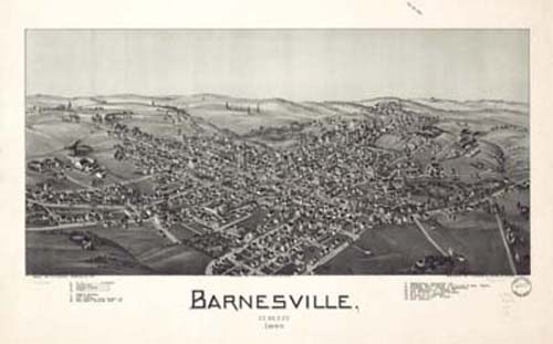 Bird's-eye View of Barnesville Bird's-eye View of Barnesville