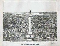 Bird's-eye View of Baltimore City