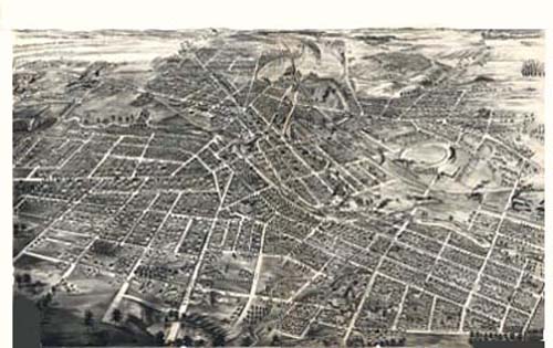 Bird's-eye View of Battle Creek