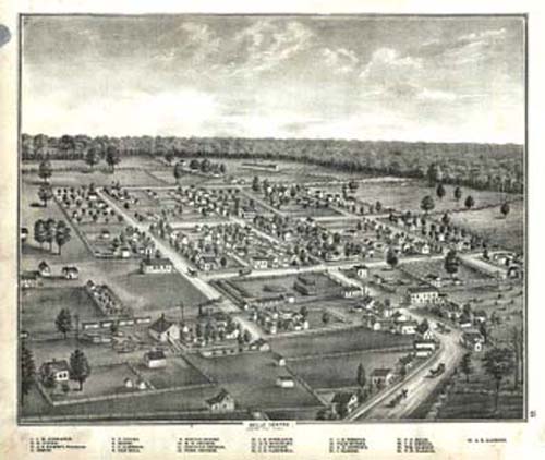 Bird's-eye View of Belle Center