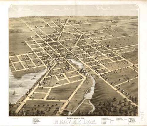 Bird's-eye View of Beaver Dam