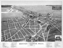 Bird's-eye View of Benton Harbor