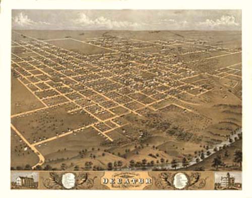 Bird's-eye View of Decatur