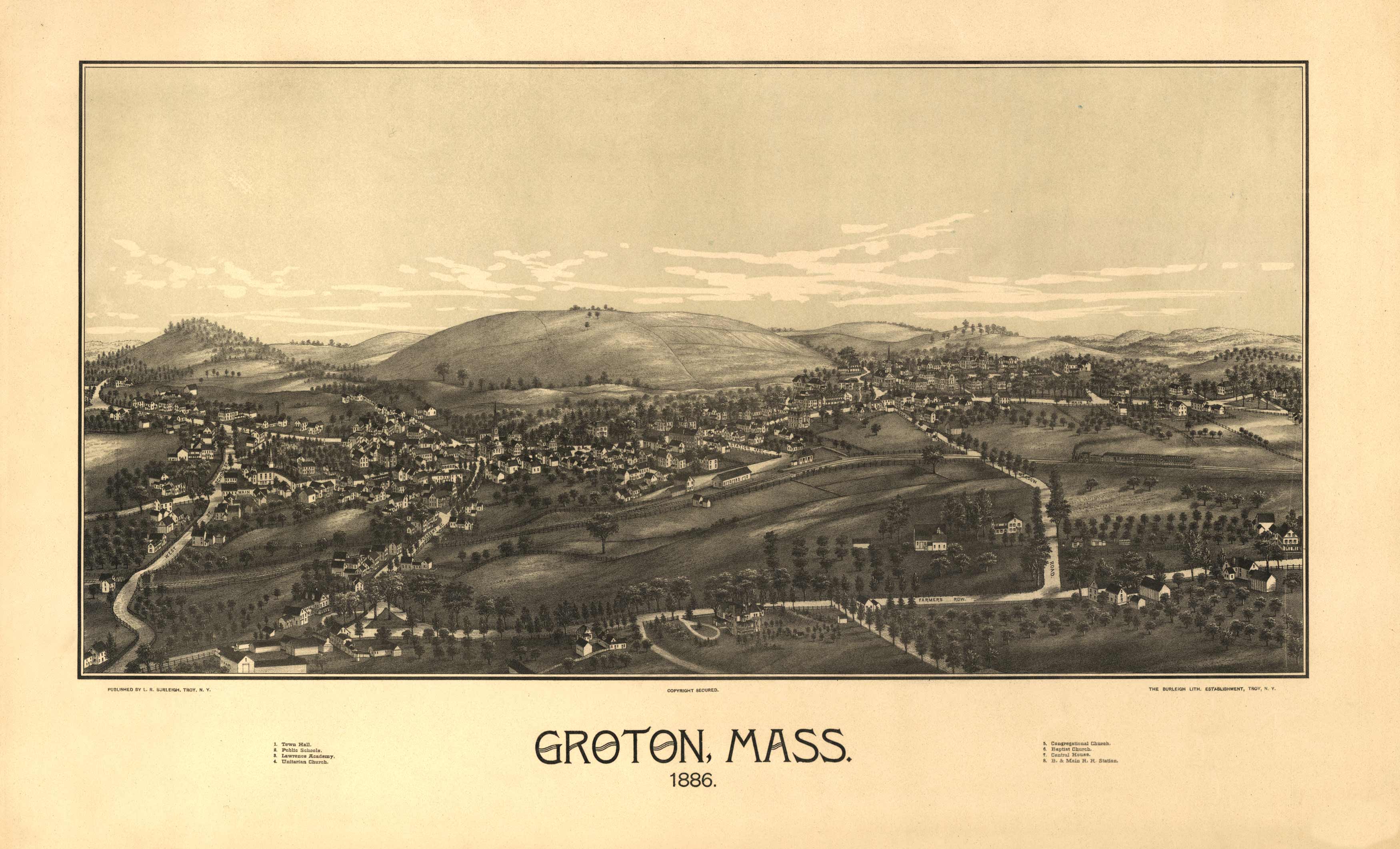 Bird's-eye View of Groton
