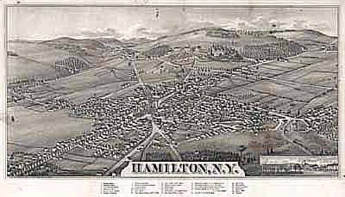 Bird's-eye View of Hamilton