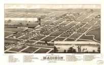 Bird's-eye View of Madison