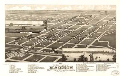Bird's-eye View of Madison