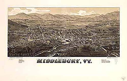 Bird's-eye View of Middlebury