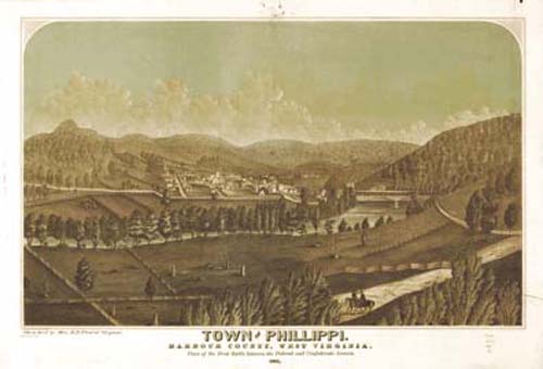Bird's-eye View of Philippi