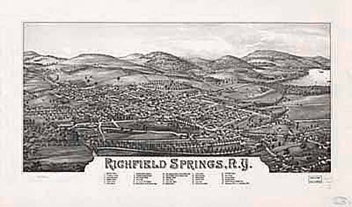 Bird's-eye View of Richfield Springs