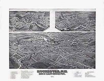 Bird's-eye View of Rochester