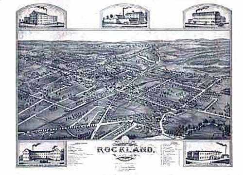Bird's-eye View of Rockland