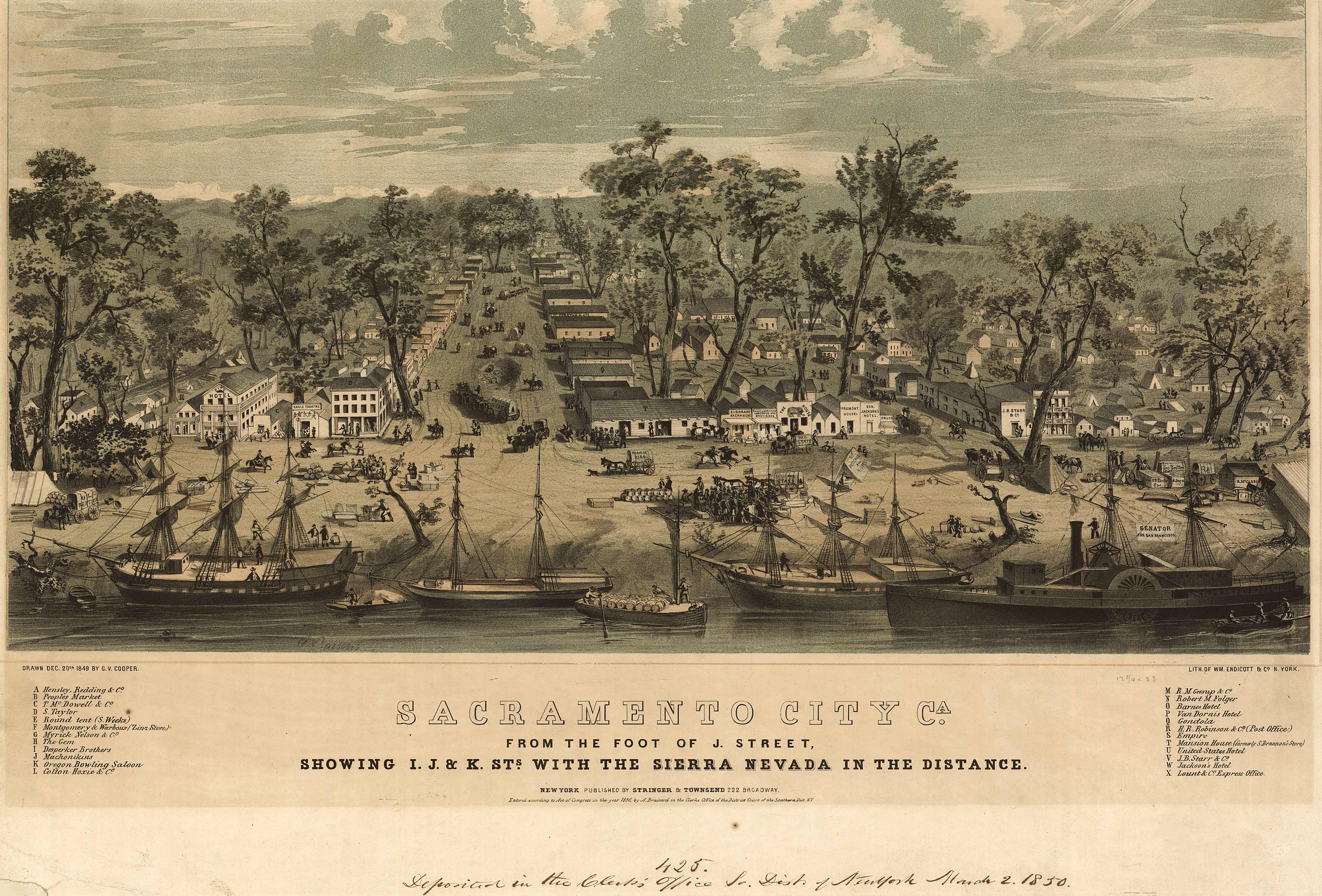 Bird's-eye View of Sacramento Bird's-eye View of Sacramento
